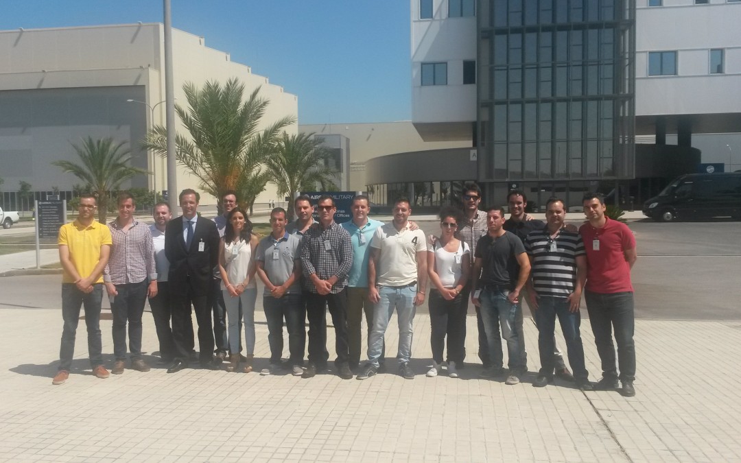 Los alumnos del MDA visitan la Fal del A 400m