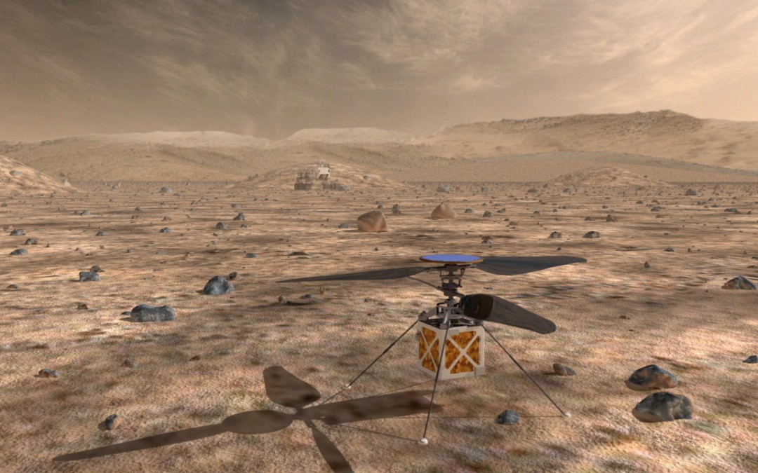 La NASA diseña un drone para ayudar en la exploración de Marte