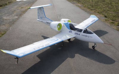 Airbus presenta su Primer Aeroplano Totalmente Eléctrico, el E-Fan